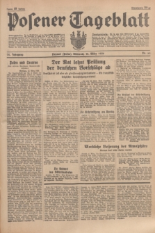 Posener Tageblatt. Jg.75, Nr. 65 (18 März 1936) + dod.