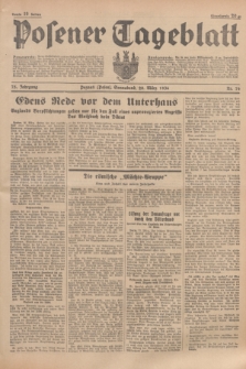 Posener Tageblatt. Jg.75, Nr. 74 (28 März 1936) + dod.