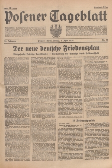 Posener Tageblatt. Jg.75, Nr. 79 (3 April 1936) + dod.