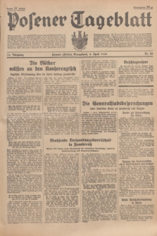 Posener Tageblatt. Jg.75, Nr. 80 (4 April 1936) + dod.