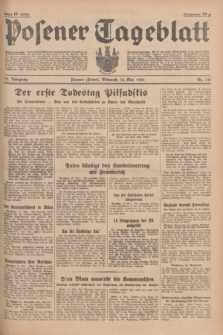 Posener Tageblatt. Jg.75, Nr. 111 (13 Mai 1936) + dod.