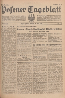 Posener Tageblatt. Jg.75, Nr. 115 (17 Mai 1936) + dod.