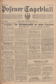 Posener Tageblatt. Jg.75, Nr. 118 (21 Mai 1936) + dod.