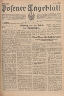 Posener Tageblatt. Jg.75, Nr. 120 (24 Mai 1936) + dod.
