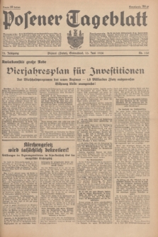 Posener Tageblatt. Jg.75, Nr. 135 (13 Juni 1936) + dod.