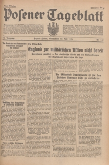 Posener Tageblatt. Jg.75, Nr. 141 (20 Juni 1936) + dod.