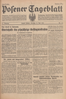 Posener Tageblatt. Jg.75, Nr. 143 (23 Juni 1936) + dod.