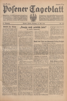 Posener Tageblatt. Jg.75, Nr. 165 (19 Juli 1936) + dod.
