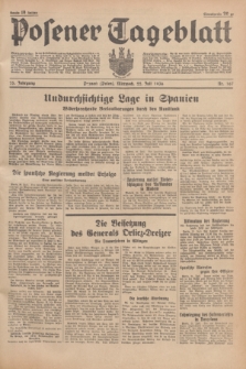 Posener Tageblatt. Jg.75, Nr. 167 (22 Juli 1936) + dod.