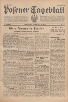 Posener Tageblatt. Jg.75, Nr. 171 (26 Juli 1936) + dod.