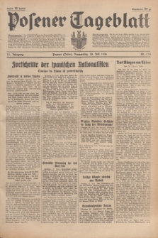 Posener Tageblatt. Jg.75, Nr. 174 (30 Juli 1936) + dod.