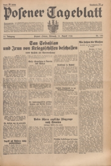 Posener Tageblatt. Jg.75, Nr. 190 (19 August 1936) + dod.