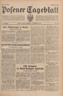 Posener Tageblatt. Jg.75, Nr. 202 (2 September 1936) + dod.