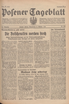Posener Tageblatt. Jg.75, Nr. 253 (31 Oktober 1936) + dod.