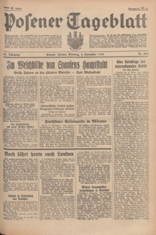 Posener Tageblatt. Jg.75, Nr. 260 (8 November 1936) + dod.