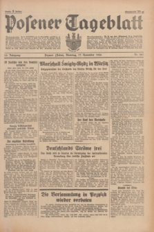 Posener Tageblatt. Jg.75, Nr. 267 (17 November 1936) + dod.