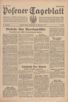 Posener Tageblatt. Jg.75, Nr. 271 (21 November 1936) + dod.