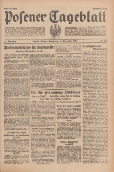 Posener Tageblatt. Jg.75, Nr. 275 (26 November 1936) + dod.