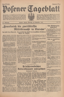 Posener Tageblatt. Jg.75, Nr. 278 (29 November 1936) + dod.