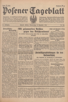 Posener Tageblatt. Jg.75, Nr. 286 (10 Dezember 1936) + dod.