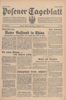 Posener Tageblatt. Jg.75, Nr. 290 (15 Dezember 1936) + dod.