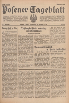 Posener Tageblatt. Jg.75, Nr. 294 (19 Dezember 1936) + dod.