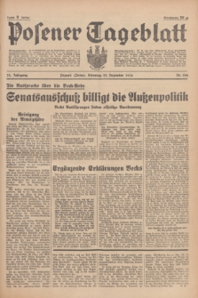 Posener Tageblatt. Jg.75, Nr. 296 (22 Dezember 1936) + dod.