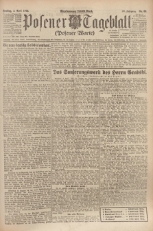Posener Tageblatt (Posener Warte). Jg.63, Nr. 80 (4 April 1924) + dod.