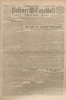 Posener Tageblatt (Posener Warte). Jg.63, Nr. 124 (31 Mai 1924) + dod.