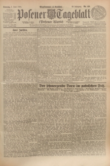 Posener Tageblatt (Posener Warte). Jg.63, Nr. 125 (1 Juni 1924) + dod.