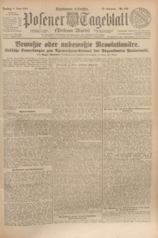 Posener Tageblatt (Posener Warte). Jg.63, Nr. 129 (6 Juni 1924) + dod.