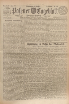 Posener Tageblatt (Posener Warte). Jg.63, Nr. 130 (7 Juni 1924) + dod.