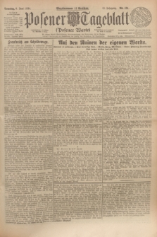 Posener Tageblatt (Posener Warte). Jg.63, Nr. 131 (8 Juni 1924) + dod.