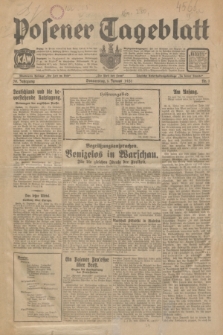 Posener Tageblatt. Jg.70, Nr. 1 (1 Januar 1931) + dod.