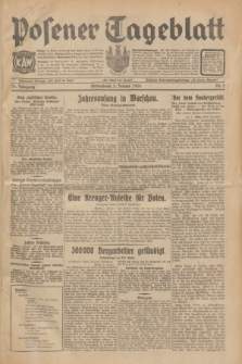 Posener Tageblatt. Jg.70, Nr. 2 (3 Januar 1931) + dod.