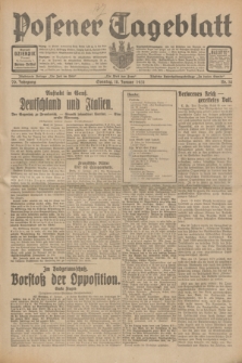 Posener Tageblatt. Jg.70, Nr. 14 (18 Januar 1931) + dod.