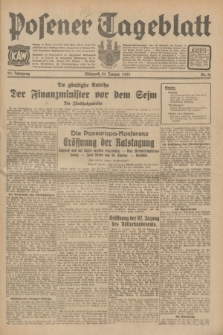 Posener Tageblatt. Jg.70, Nr. 16 (21 Januar 1931) + dod.