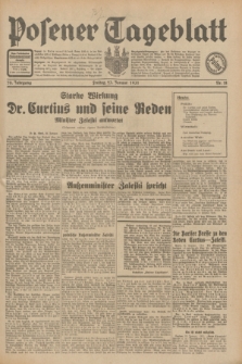 Posener Tageblatt. Jg.70, Nr. 18 (23 Januar 1931) + dod.