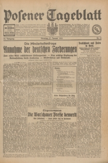 Posener Tageblatt. Jg.70, Nr. 21 (27 Januar 1931) + dod.