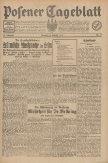 Posener Tageblatt. Jg.70, Nr. 32 (10 Februar 1931) + dod.