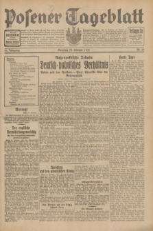 Posener Tageblatt. Jg.70, Nr. 43 (22 Februar 1931) + dod.
