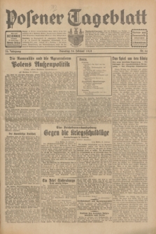 Posener Tageblatt. Jg.70, Nr. 44 (24 Februar 1931) + dod.
