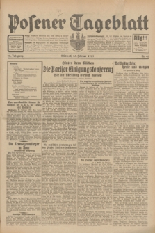 Posener Tageblatt. Jg.70, Nr. 45 (25 Februar 1931) + dod.