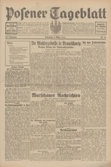 Posener Tageblatt. Jg.70, Nr. 50 (3 März 1931) + dod.