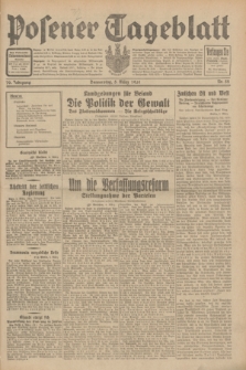 Posener Tageblatt. Jg.70, Nr. 52 (5 März 1931) + dod.