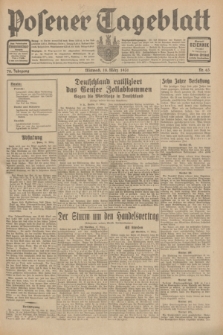 Posener Tageblatt. Jg.70, Nr. 63 (18 März 1931) + dod.