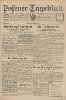 Posener Tageblatt. Jg.70, Nr. 70 (26 März 1931) + dod.