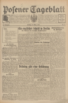 Posener Tageblatt. Jg.70, Nr. 71 (27 März 1931) + dod.