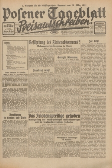 Posener Tageblatt. Jg.70, Nr. 72 (28 März 1931) + dod. [po konfiskacie]