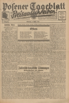 Posener Tageblatt. Jg.70, Nr. 78 (5 April 1931) + dod.